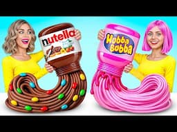 Rich VS Broke Cake Decorating Challenge | Chocolate Competition & Candy Cooking Turbo Team