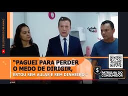 PAGUEI PARA PERDER O MEDO DE DIRIGIR – ESTOU SEM AULAS E SEM DINHEIRO.