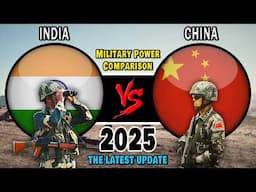 India vs China Military Power Comparison 2025 | China vs India Military Power 2025