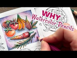 WHY use Watercolor Pencils? + GIVEAWAY ❤️ | Rita Berman Meine Reise durch Europa