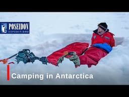 Camping in Antarctica
