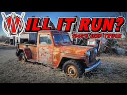 Will an 80 Year Old ABANDONED Jeep RUN & DRIVE??