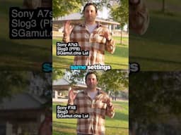 COMPARE THE SONY FX6 & SONY A7S3: DO THEY OFFER THE SAME VIDEO QUALITY?!?! 🎥 🤷‍♂️ #fx6 #a7s3