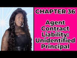 Business Law II - Chapter 36 - Agent Contract Liability - Treadwell v J D Construction Co.
