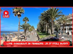 🔴LIVE: Tenerife LOS CRISTIANOS Walk & much More ☀️ Canary Islands Weather & Beaches!