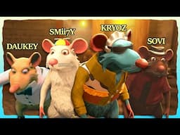 four rats try to run a restaurant