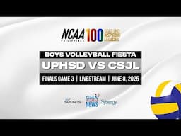 Perpetual vs. Letran (Boys Volleyball Fiesta Finals Game 3) | NCAA Season 100