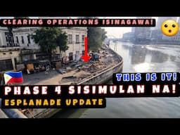 Phase 4 ng Pasig River Esplanade Sisimulan na! Clearing Operations sa Gilid ng Post Office Isinagawa