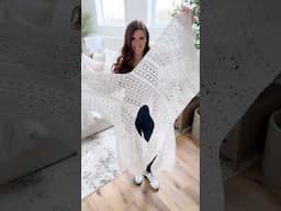Caribbean Sea Sweater Crochet Pattern - Crochet a Sweater With Built-In Sleeves #crochetsweater