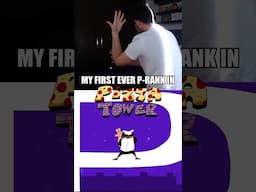 My first ever P-Rank in Pizza Tower years ago #indie #gaming #pizzatower #videogames #speedrun