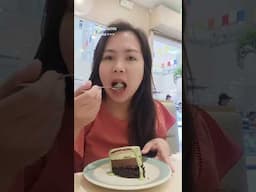 CONTIS PISTACHIO CRUNCH CAKE TASTE TEST 😁✨ Full video in the comment ⬇️ #mimaallen