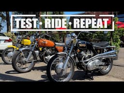 Norton Commando Model S Carburetor Sync & Test Ride