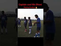 Captain Cool Playing Football । Mahendra Singh Dhoni Old Video । #msdhoni #dhoni #msd