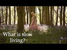 What is slow living? - The way I live today ⌘ Summer wreath making ⌘ some ASMR
