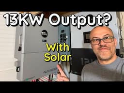 EG4 Flexboss18 Max Load Test with PV- Can it Output 13KW?