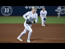 Highlights - UCLA Softball at Michigan (April 27, 2025)
