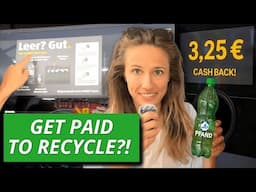This Machine Pays You CASH?! Germany’s Recycling Hack