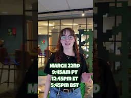 Minecraft Live is Happening Soon!! #MinecraftPartner #ad @minecraft