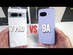 Google Pixel 9a VS Pixel 7 Pro (Camera Comparison, PUBG & Display & Speed) Midrange VS Old Flagship