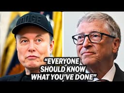 Elon Musk Humiliates Gates & Finally Says It Publicly