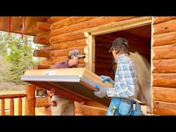 Both Log Cabins Got Our TLC & We Still Have Time For Music!