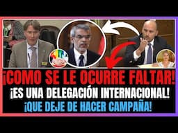 VERGONZOSO | Ministro Luis Cordero deja plantada a delegación europea | ¿Falta de respeto?
