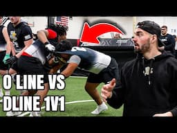 Oline X Dline 1 on 1s Coaching - 5 Star Football Camp