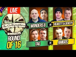 The Cartographers 2 Round of 16 Liereyy Hearttt vs Capoch Lucho | TAG vs Amigos
