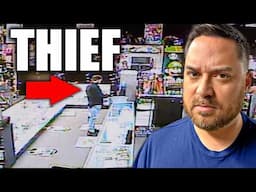 My Game Store was ROBBED.. (Caught on Camera)
