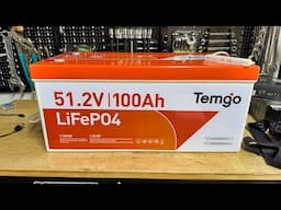 My Favorite Cheap Golf Cart Battery | Temgo 51.2V 100ah LiFePO4