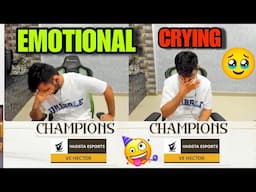 HECTOR Crying Emotional After Becoming Champions 😭 Hector New Team Champions 💪 Kiwosyt