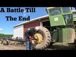 Trying To Repair The John Deere 7520 Tire