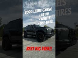 My 2024 Lexus GX 550 Build - Wheels, Tires, Lift, & More. #gx550 #lexus #trdoffroad