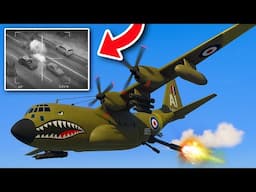 THEY ADDED THE AC-130 FROM CALL OF DUTY TO GTA 5 ONLINE! | GTA 5 THUG LIFE #595