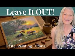 Don’t Paint Everything You See! Secrets for Painterly Compositions - Pastel Painting Tutorial