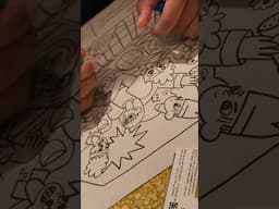 coloring paper for a table top #amano #pizza #italia