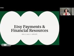 Etsy Payments and Financial Resources for Sellers