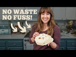 Easiest Sourdough Discard Tortillas – Soft, Chewy & No Waste!