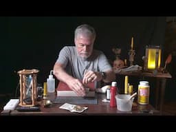 Unintentional ASMR how I made a medieval prop book