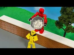 Stikbot VS The Ice Bucket Challenge!