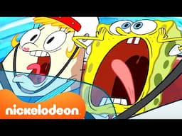 Maratón del gran viaje por carretera de SpongeBob | Compilado de 45 Minutos | Bob Esponja en Español