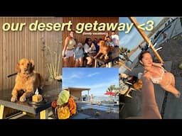 We went on a family summer vacation in the desert 🌵 | swimming, BBQ, drive with us