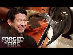 Huge Blades Do Irreversible Damage! *Marathon* | Forged in Fire