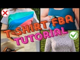 How to Do a Full Bust Adjustment for a Knit Top