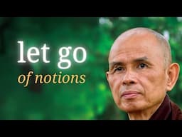 Letting Go of Notions | Teaching by Thich Nhat Hanh | #mindfulness