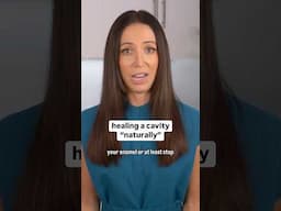 can you heal a cavity? 🦷 #shorts