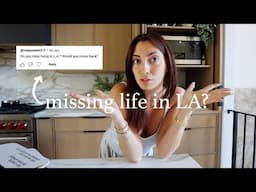 home vlog! back to routine & reflecting on time in LA...