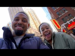 I Surprised Her With a Babymoon in Chicago! *date night, birth fears?!, best hotel + more!*