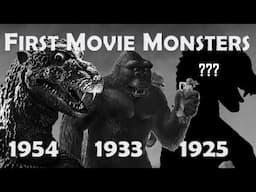 What are the 'FIRST EVER' Giant Creatures in Movies? (TOP 20)