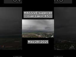 Massive Storm Structure in Lakin, KS | May 28, 2025